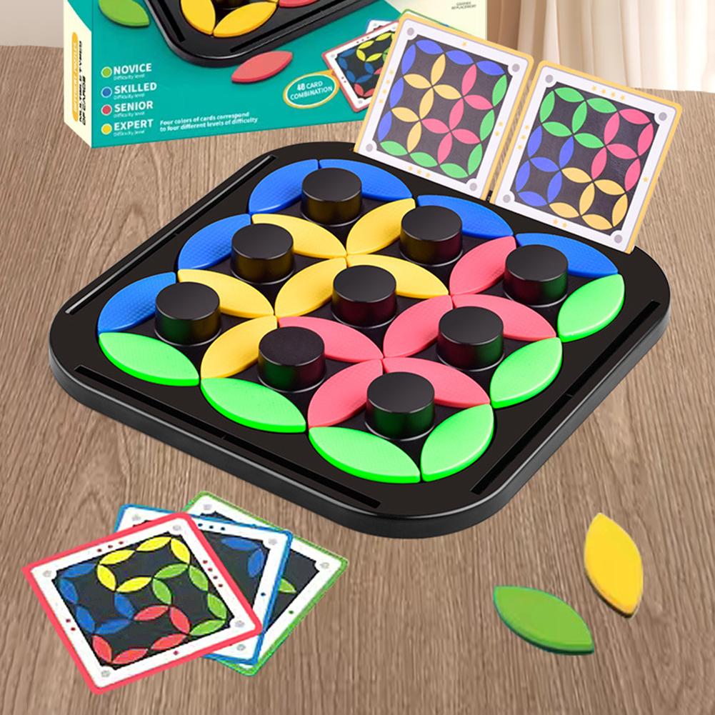 

Rotating Jigsaw Puzzles Board Game Logical Thinking Training Game Toy For Party China Mainland