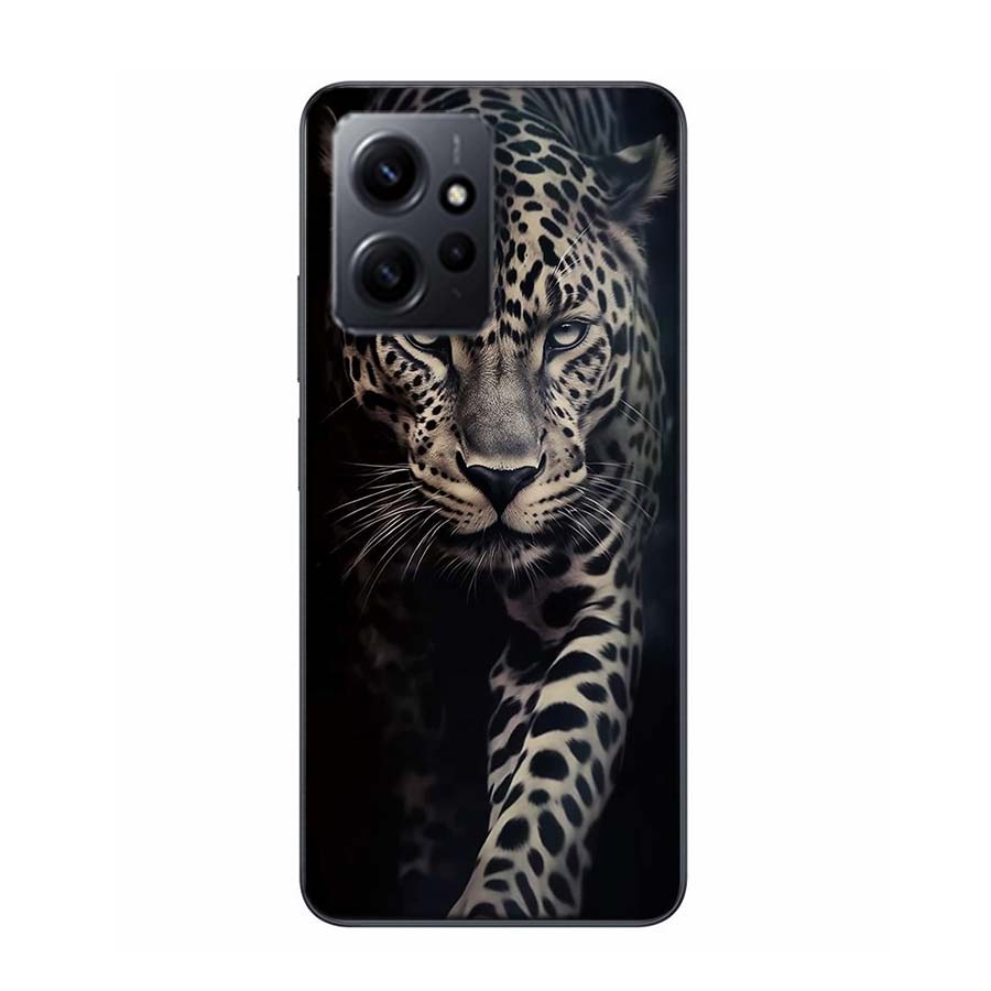 Majestic Leopard Phone Case For Redmi Note 14 15 Pro 5G 13 12 Pro Plus 11 11T 11E 11S 10 Pro 10S 9 9S Cover Cell Clear TPU Capa