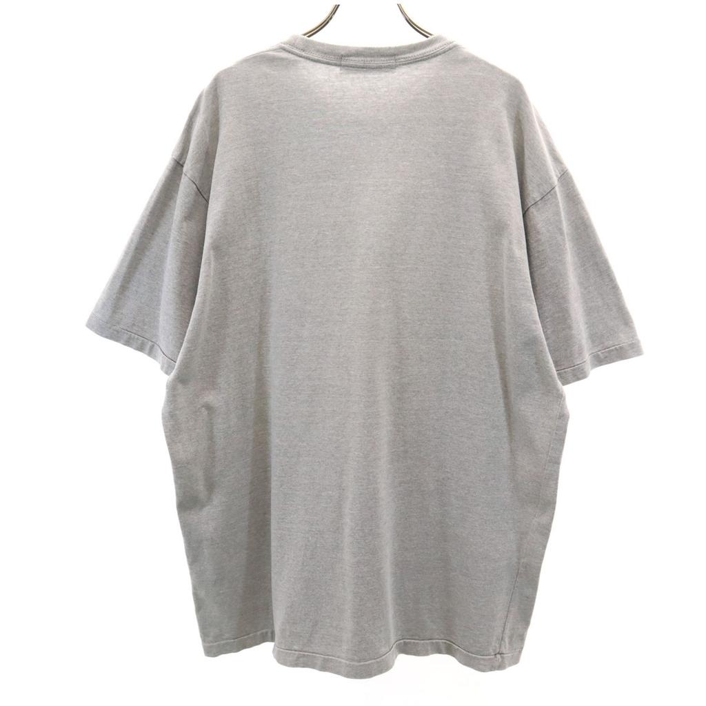 Timberland Short Sleeve T-shirt L Gray Poke T Men's Used
