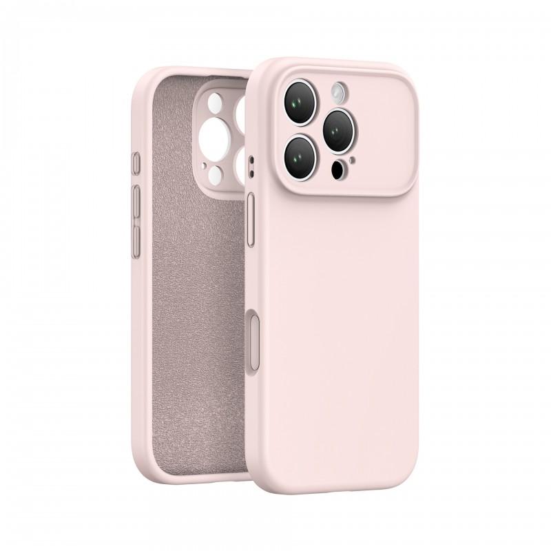 Liquid Silicone Phone Case IPhone 17 Pro Slim Shockproof Cover With Precise Cutouts Minimalist Solid Color