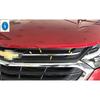 Chrome Car Front Center Bumper Grille Grill Mesh Decor Strips Panel Cover Trim Accessories Fit For Chevrolet Equinox 2017 -
