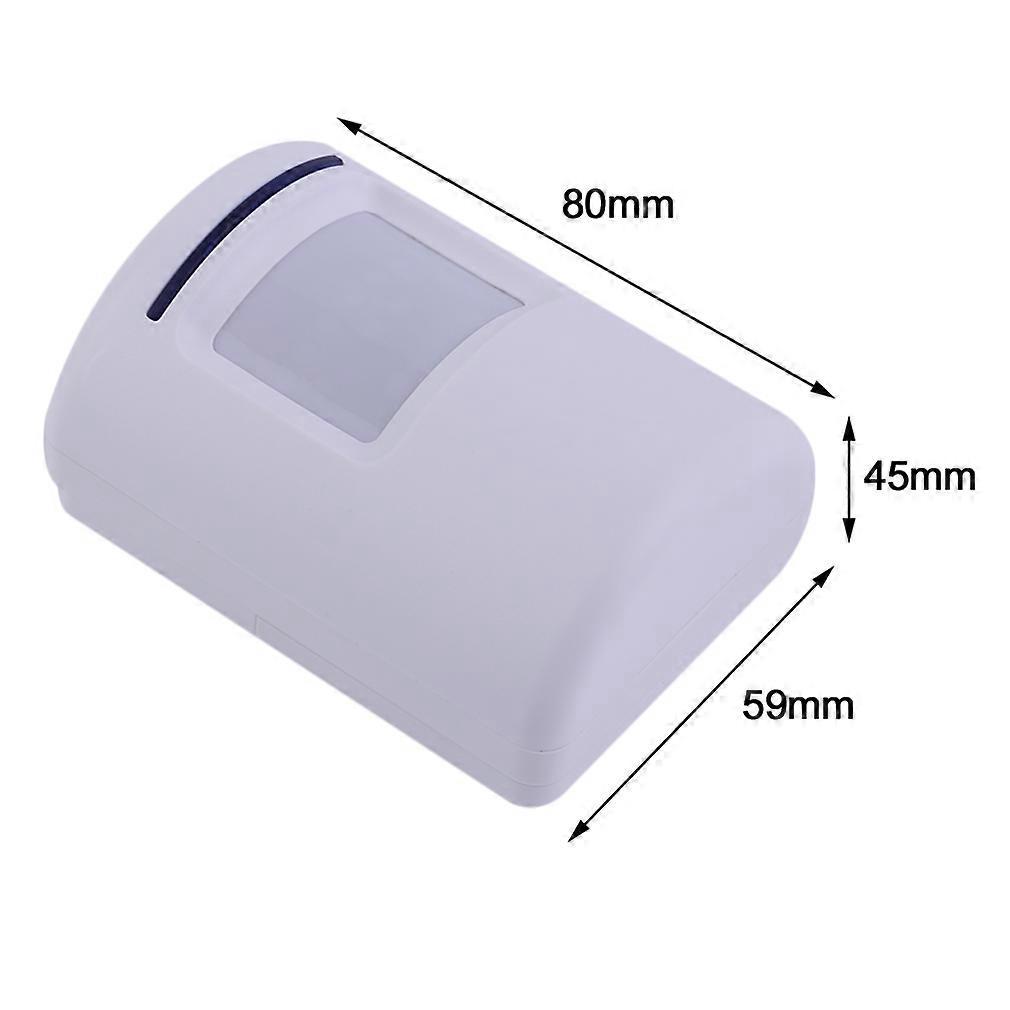 Wireless Digital Doorbell with PIR Sensor Infrared Induction Alarm Door Bell