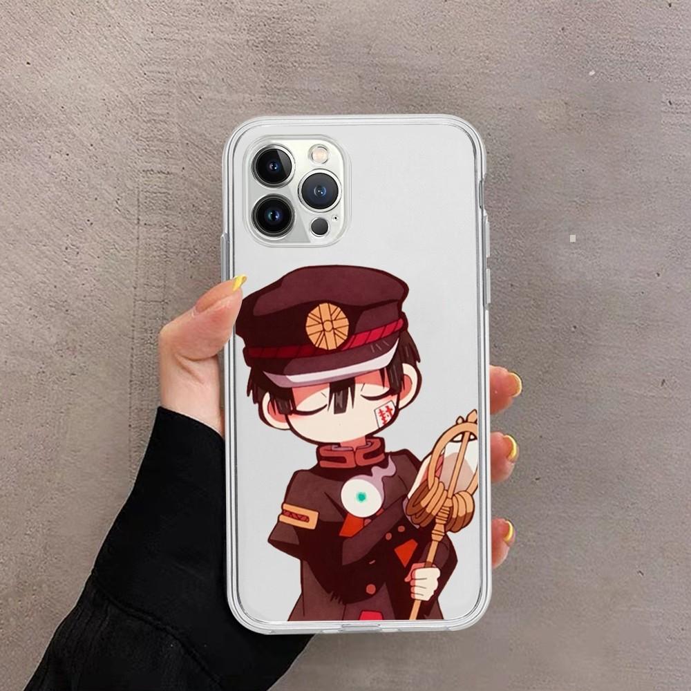 Hanako Kun Yashiro Anime Phone Case For iPhone 15 13 14 Pro Max XS XR 12 11 Pro 13 Mini 6 7 8 Plus Soft Clear Back Cover