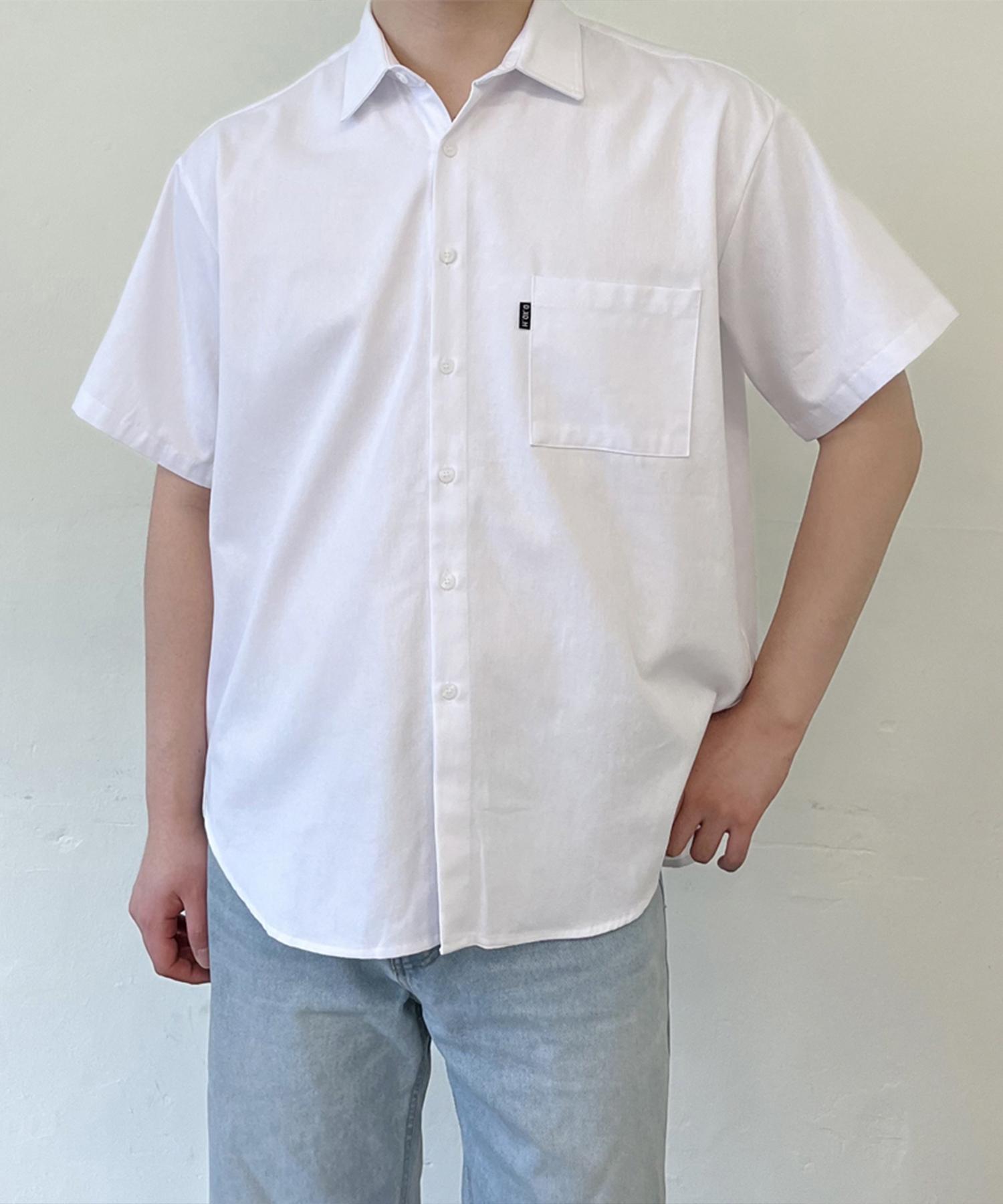 D So H Minimalist Oversized Shirt White Free