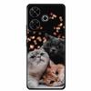 Phone Case For POCO M6 4G Back Cover Case M6Plus Black Silicone Soft Coque For Xiaomi Redmi 13 13x Poco M6 Plus Case M 6 Plus