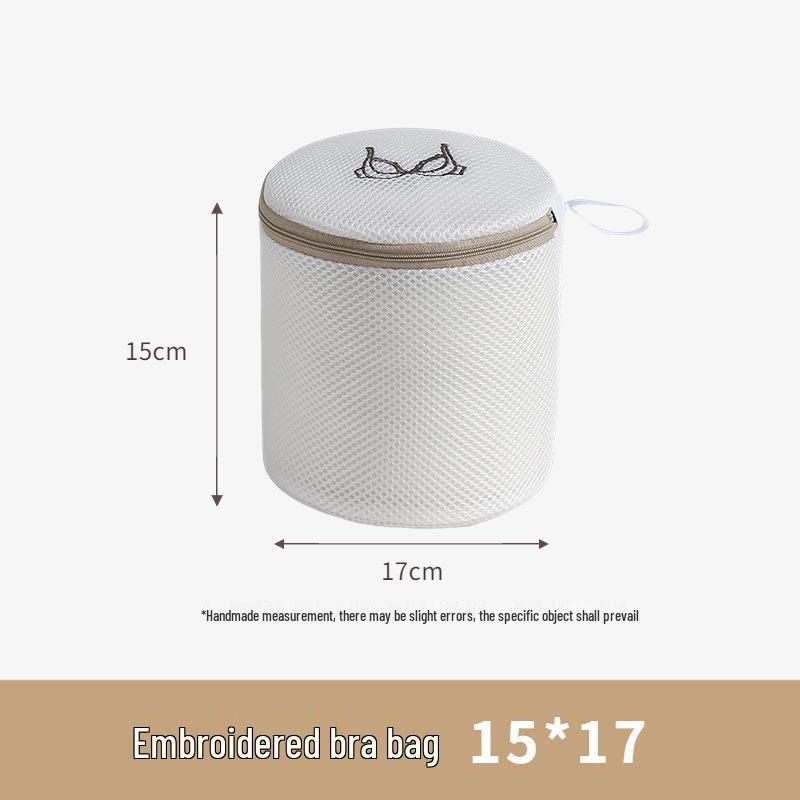 Heavy-Duty Large Mesh Laundry Bag with Zipper - Anti-Deformation Protective Wash Bag for Household Washing Machine