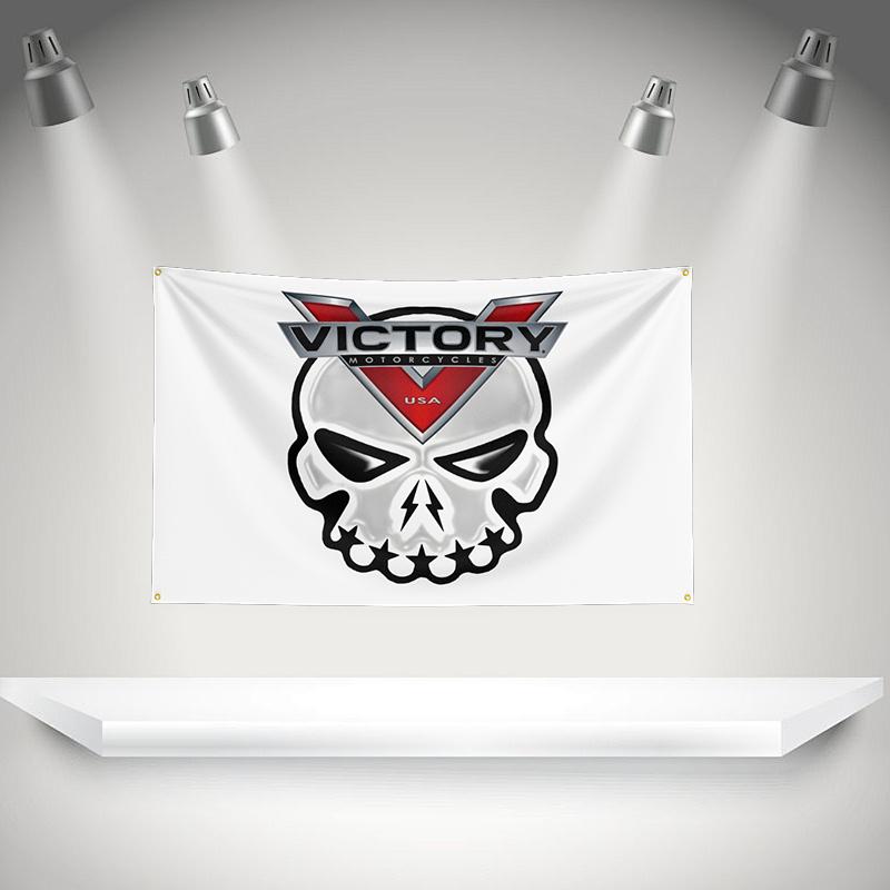 Vvictorys 9 Motoröl Flagge Hintergrund Wandteppich HD-Druck Ausstellung Rennmotor-Fans Veranda Garage Dekoration