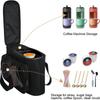 Coffee Maker Carrying Bag Storage Tote Car Protect Polyester Household Accessories Gifts Black