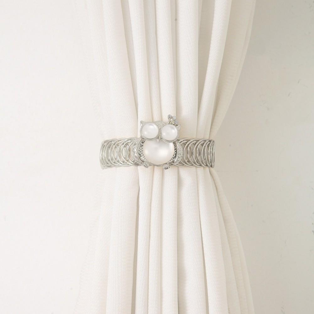 Luxury Bee Curtain Straps Clips Metal Curtain Holdbacks Spring-Loaded Curtain Tieback  Dining Room
