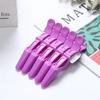 5Pcs Alligator Hair Clip Plastic Nonslip Durable Hairpin Black Pink Styling Accessories for Women Men Hairdressing