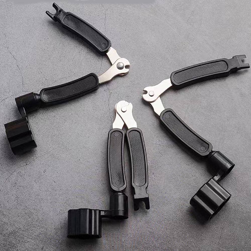 New Multi-function Guitar String Winder Bridge Pin Remover String Cutter Plastic