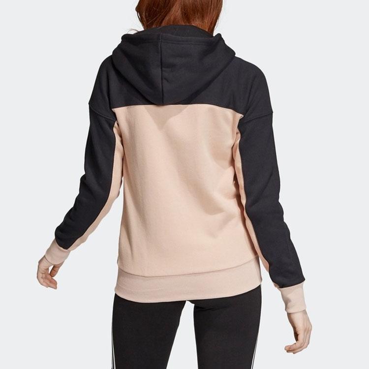 Adidas Originals Trefoil TT Hooded Color Block Zip Jacket Women jackets Pink FI1479