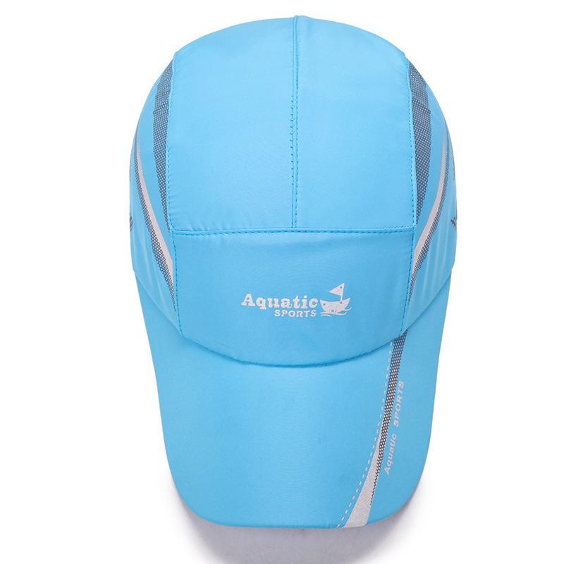 Unisex Korean Style Waterproof Quick-Dry Sun Protection Mesh Baseball Cap