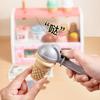 Children'S Wooden Playhouse Simulation Ice Cream Ice Cream Sale Store Commissary Checkout Page Role-Playing Toys