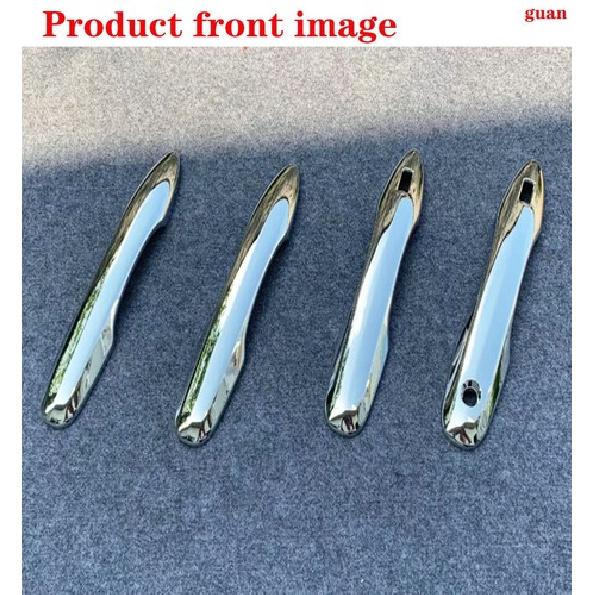 Car 4-Door Handle Decoration Silver For Toyota Corolla Cross Hybrid -2025