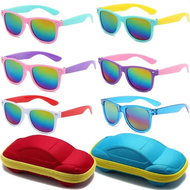 3Pcs/Pack Fashion Trend Children'S Sunglasses Uv Protection For Boys And Girls Outdoor Beach Shades Glasses Eye Protection