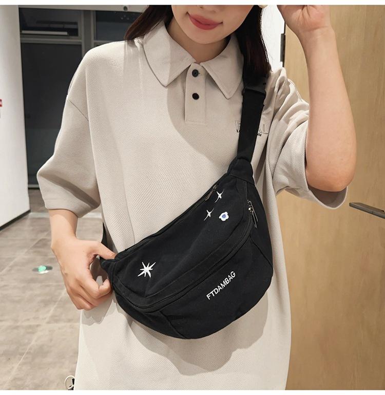 Винтажная холщовая сумка из стираной ткани — фото 8