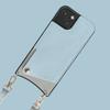 Crossbody Lanyard Leather Case for Apple 16 Pro Max - Fishtail Design, Anti-Fall Protection