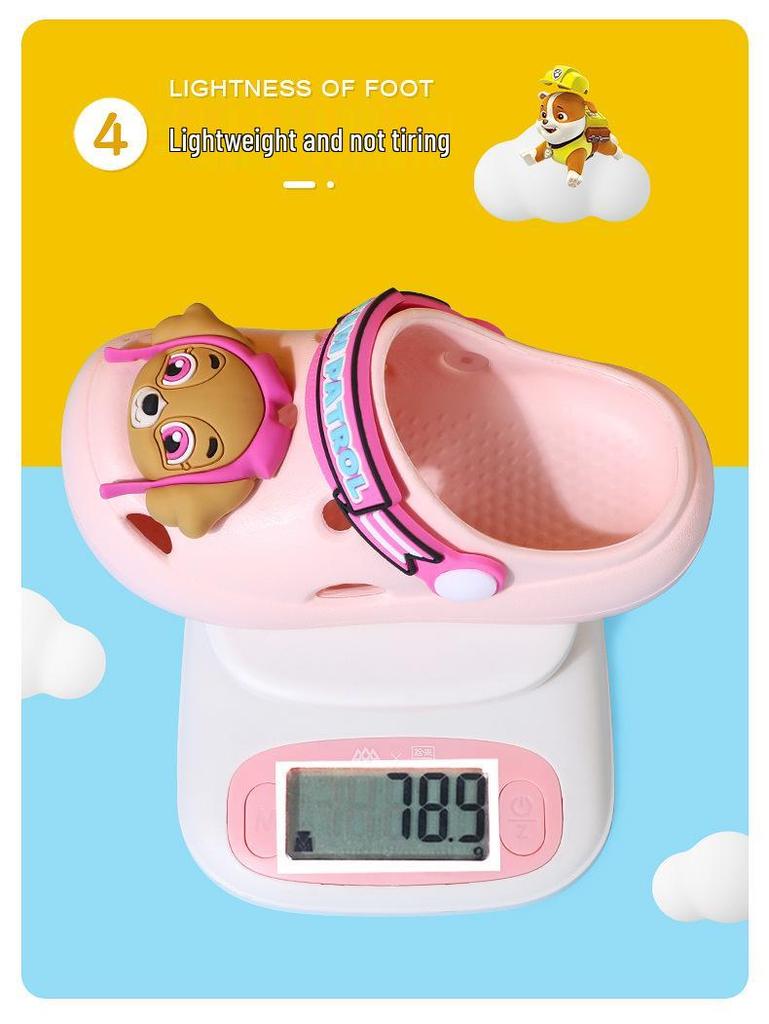 Letnie Kapcie Dziecięce Psi Patrol: Antypoślizgowy, Uroczy Wzór z Kreskówki dla Chłopców i Dziewczynek