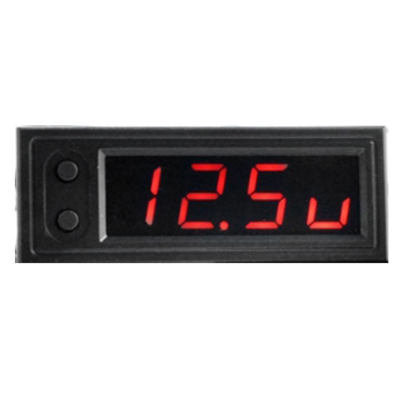 Car Clock Universal Automotive Digital Clock Date 3 In 1 LCD Display Electronic Temperature Noctilucent Trim Red Replacement-A87