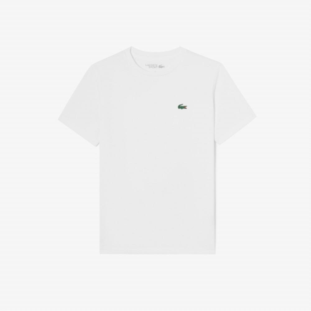 

LACOSTE Женская футболка Coolmax с коротким рукавом [Off White]