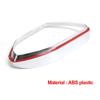For Hyundai Tucson NX4  2022 2023 Hybrid N Line Car Rearview Mirror Eyebrow Rainproof Rain Protector Trims Cover Accessories