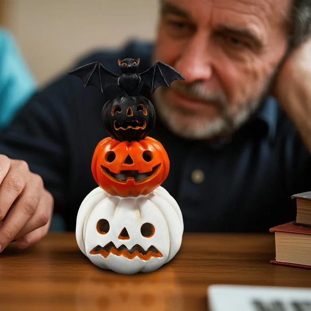 Table Decoration, Orange, Standing On Pumpkin, Halloween Collection