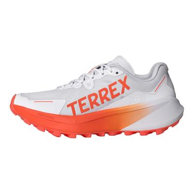 Terrex Agravic 3 Beyaz Yarı Darbe Turuncu Kadın Spor Ayakkabı Bulut Beyazı Çizgi Gri JI0955