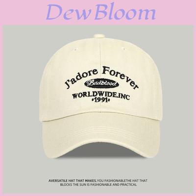 Cotton Baseball Cap With Embroidered Letter Design For Summer Sun Protection And Casual Wear