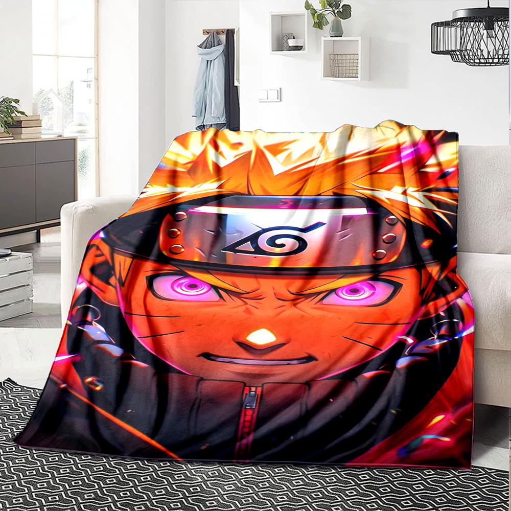 Naruto Blanket Durable Comfort Great for Sofa Livingroom Picnics for All Occasions Warmthful Decor Birthday Christmas Gift Blanket