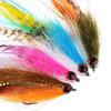 Vibrant Feathered Streamer Fly Fishing Lure with 3D Eyes & Natural Chicken Feathers