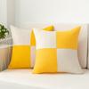 2Pcs Soft Color Matching Box Pillowcase Luxury Throw Cushion Cover Sofa Pillow Shell  Living Room