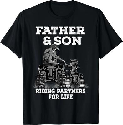 Quad Bike - Vader en Zoon Rijpartners Voor Het Leven ATV Cadeau Unisex T-shirt