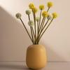 Fake Flowers 6 Bundles Faux Pompon Mums Artificial Flowers Mini Chrysanthemum Balls with Stems Vase Fillers for Wedding Party