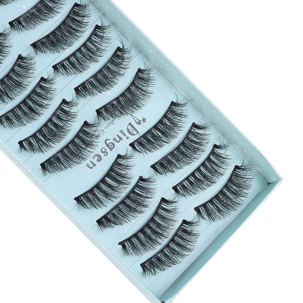 Ultra-wispies Pure Hanmdade 3D Faux Mink Hair Lash Extension Tools Natural Long False Eyelashes