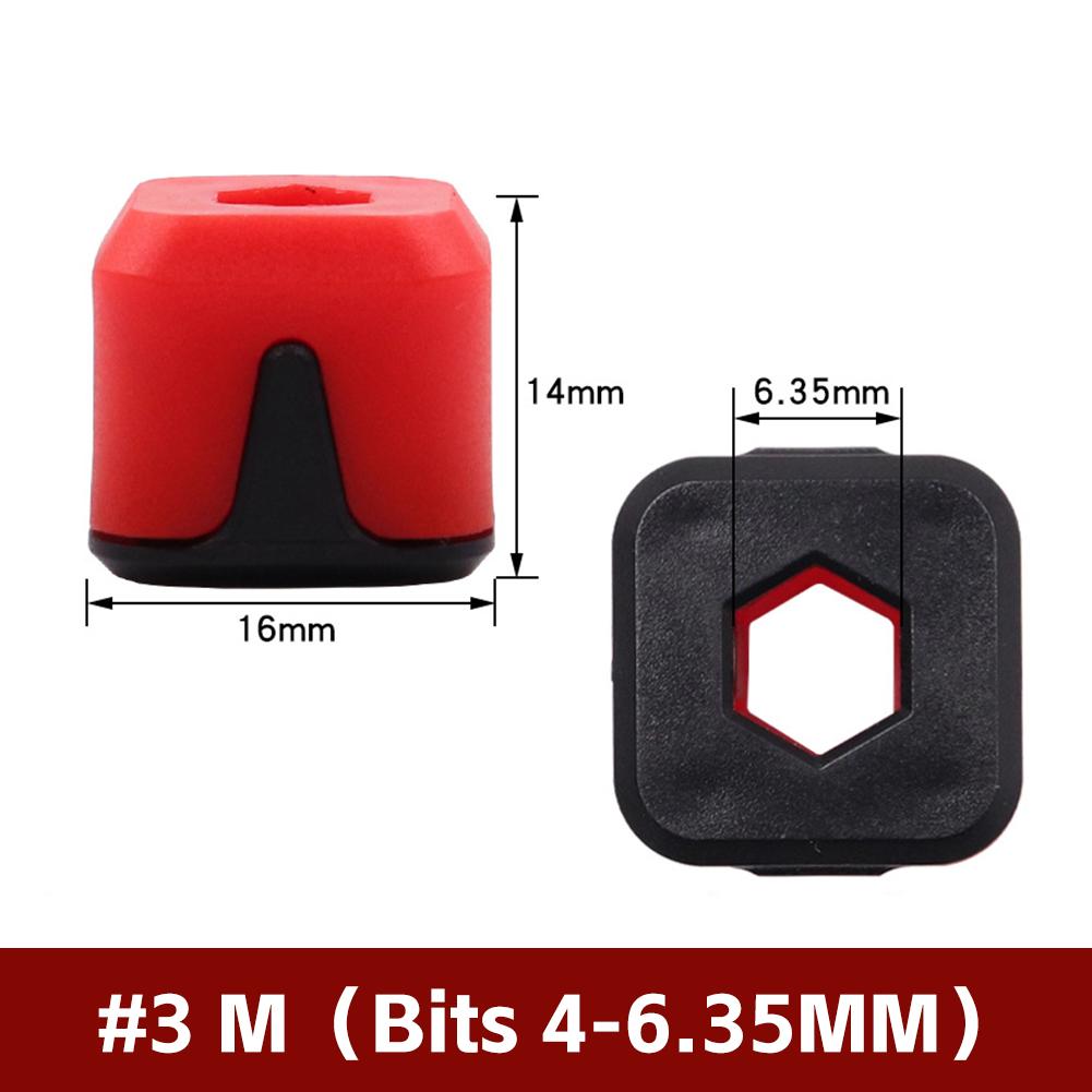 1.5-10mm Screwdriver Magnetizer Ring Hex Keys Red Magnetic Screwdriver Bits Quick Magnetizing Device Household Tool