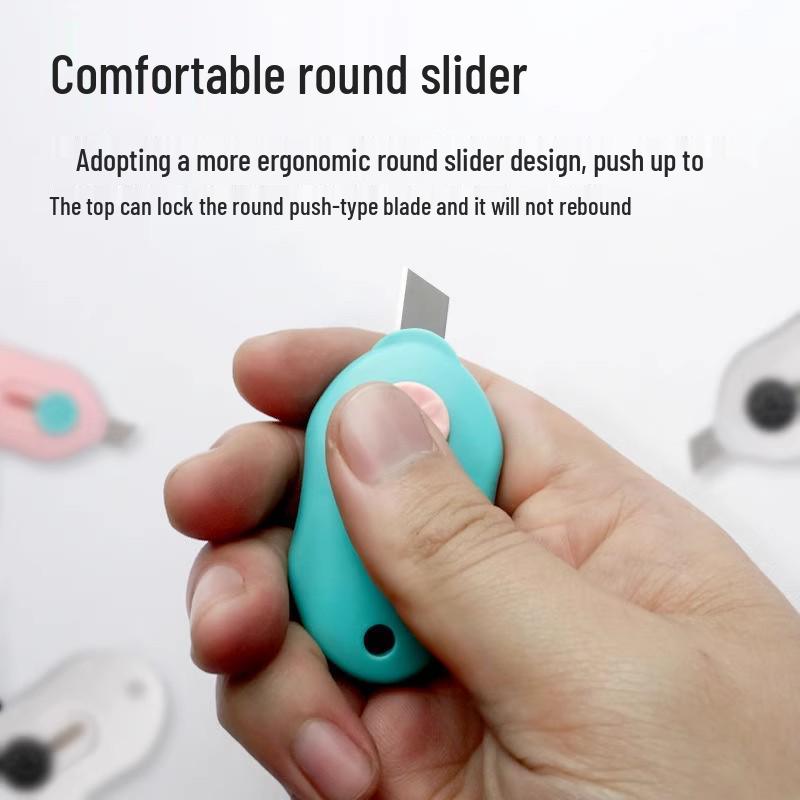 Compact Utility Knife for Packages and Crafts - Mini Size Paper Cutter & Box Opener