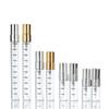 10pz 2ml 3ml 5ml 10ml Flacone in Vetro Graduato per Profumo Vuoto Trasparente Flaconi Spray Cosmetici Atomizzatore da Viaggio Ricaricabile Flaconcini Campione