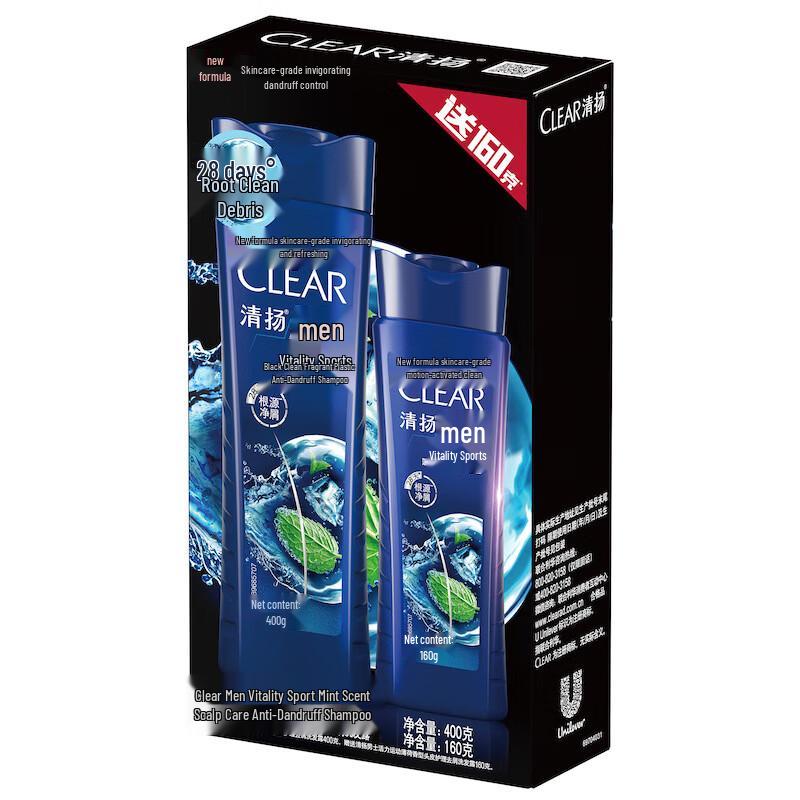 

Clear Ice Cool Mint Anti-Dandruff Shampoo