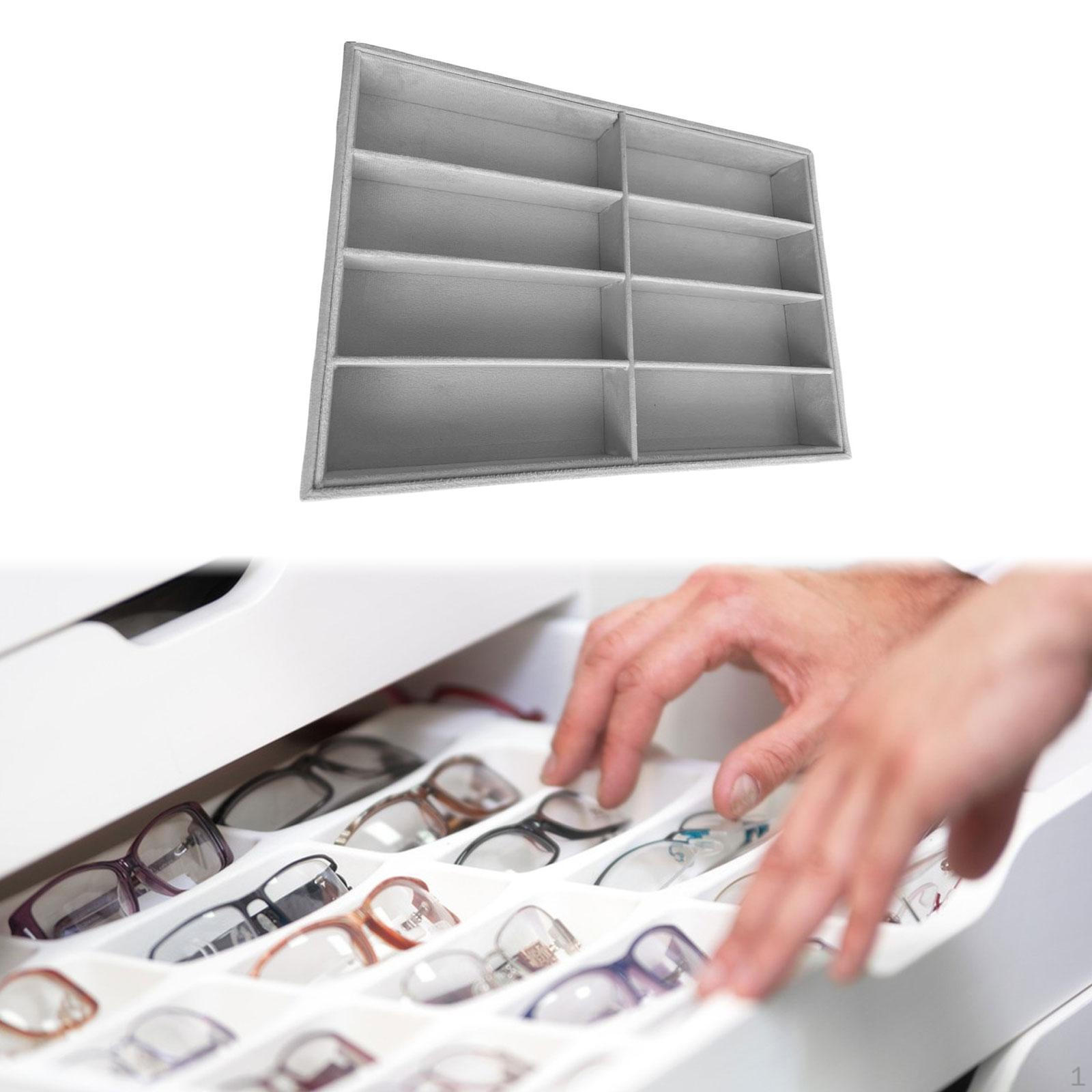 

Подставка для очков, ящик для хранения очков, держатель для часов, многофункциональный органайзер для солнцезащитных очков, ювелирные изделия