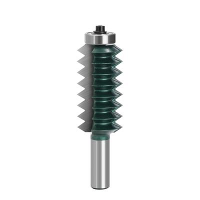 Çok Ağızlı Freze Ucu 12mm Şaft Karbür Hat Tipi Ahşap İşleme için Ahşap Freze Bıçağı