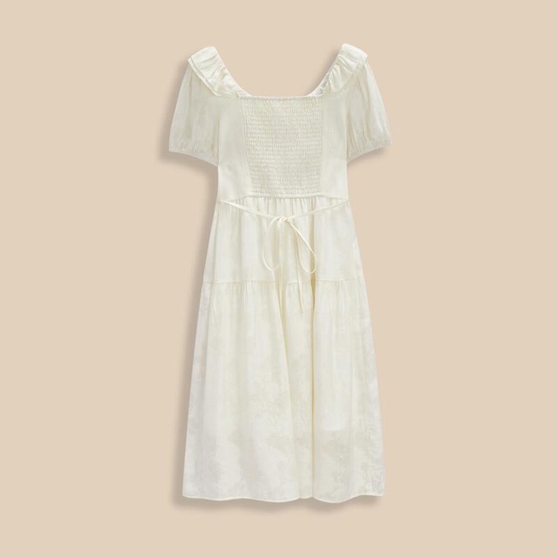 IEF 2025 Summer French Elegant Midi Dress