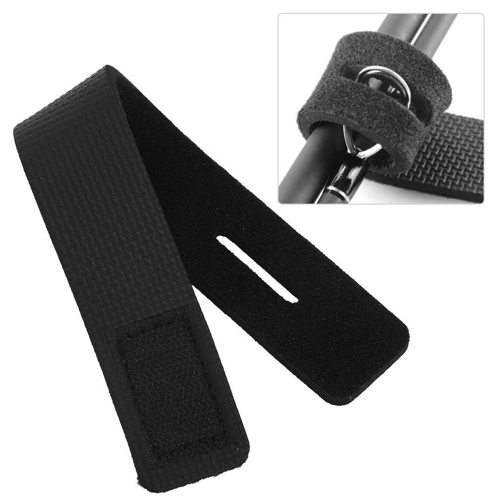 4 Pezzi Canna da Pesca da Esterno con Esca, Manico Antiscivolo con Velcro, Nero
