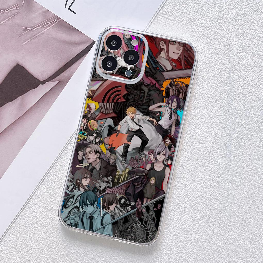 Chainsaw Man Gir Denji Makima Cover for Motorola Moto G13 G14 G53 G54 G62 G72 G82 G84 E13 E20 G42 G32 G23 G22 Casing Phone Case