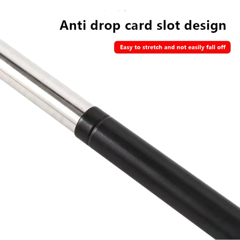 

Telescopic Fishing Rod Pole 1.48M Retractable Stainless Steel Fishing Tackle Rods 8Mm Caliber Stick For Landing Hand Net Handle 1pcs