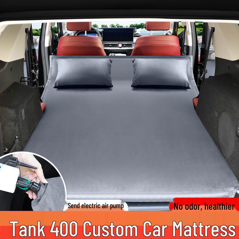Tank 400 Inflatable Trunk Mattress: Rear Seat Sleeping Pad for Self-Driving Tours