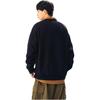 Anta Lifestyle Series Round Neck Letter Pullover Sweatshirt Unisex sweatshirt Black 952448708-3