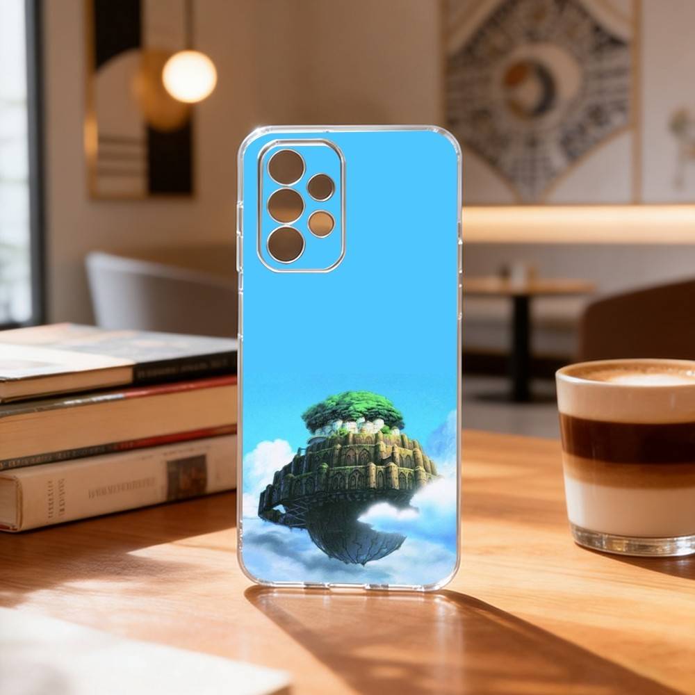 

C-Castle in the S-Sky Phone Case Transparent Silicone Soft For Samsung S25,S24,S21,S22,S23,S30,Ultra,S20,Plus,Fe Samsung S20plus5G