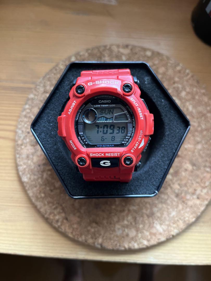 

[USED] CASIO G-SHOCK Red Watch
