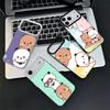 Bubu Dudu Cartoon Cute Soft Phone Case for iPhone 15 16 17 Pro Max 17Air 16E 14 Plus 13 12 Mini Shockproof Cover Back Shell